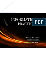 Information in Practice: Nanik Sunarni 105030213111011 Alpenliebe