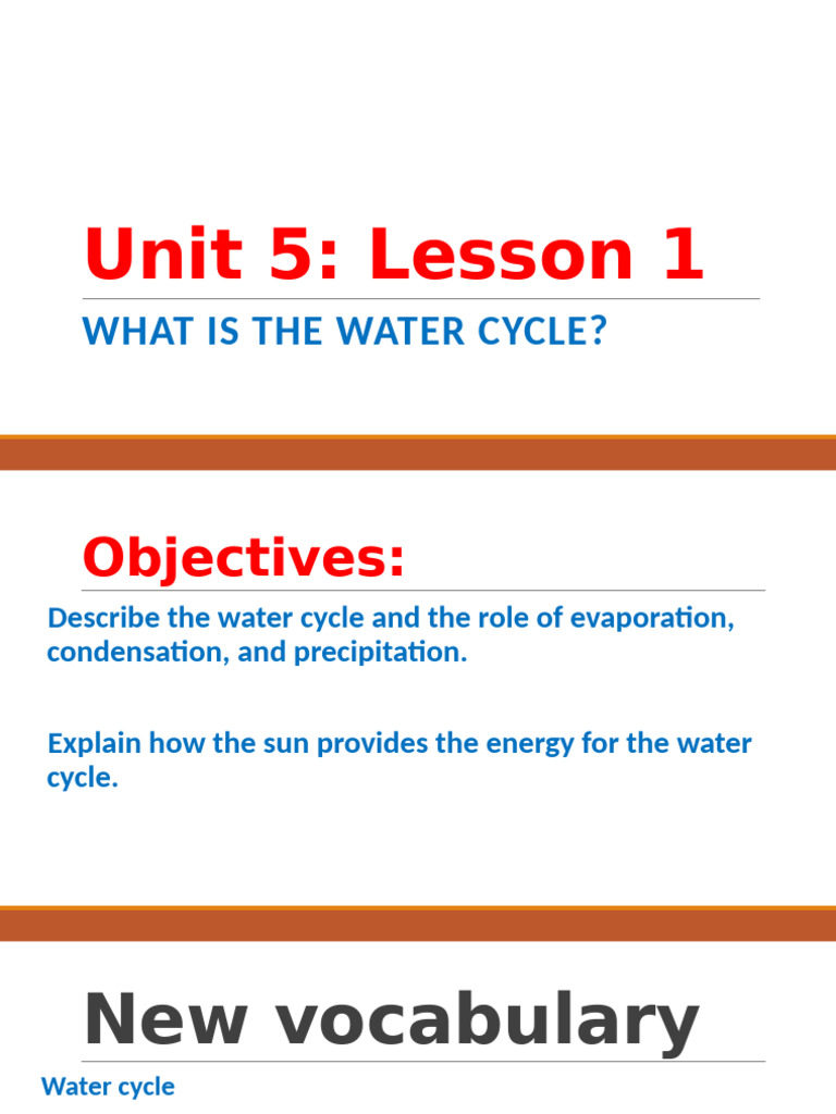 Understanding the Water Cycle Basics | PDF