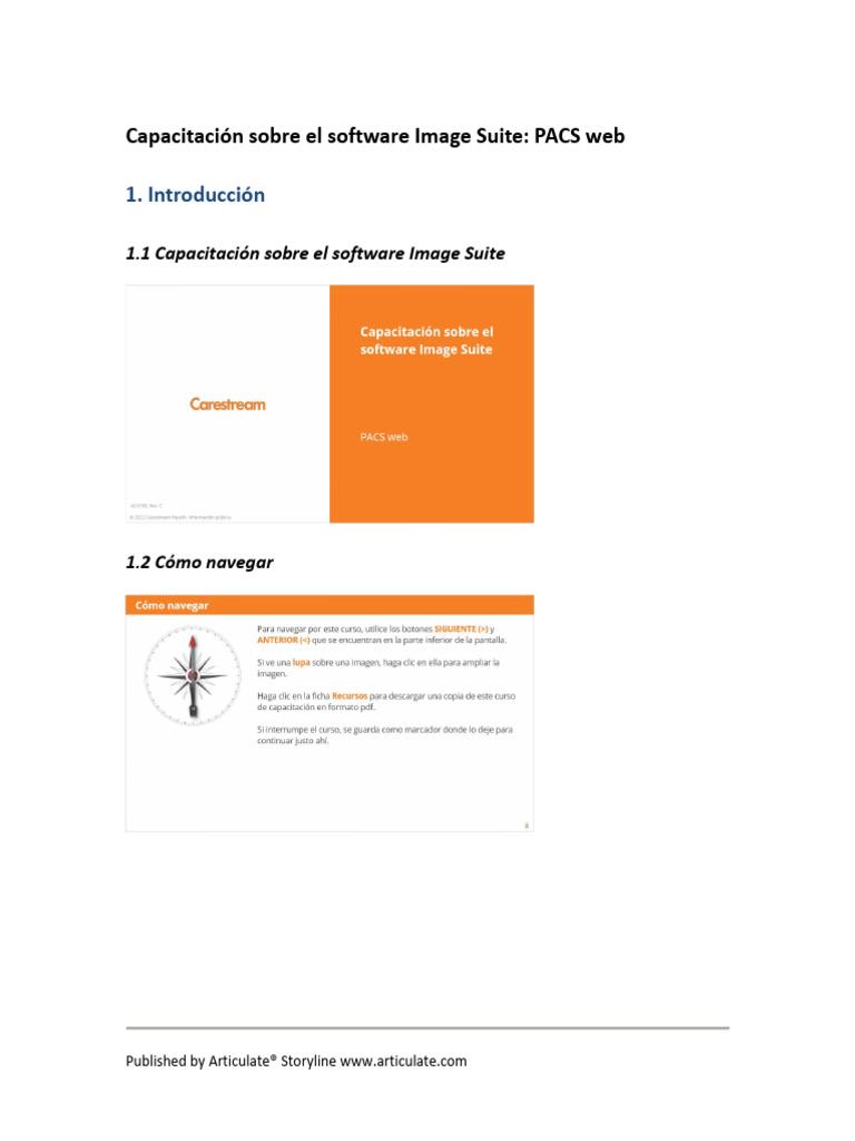 Capacitación Image Suite - PACS Web | PDF | Informática | Software