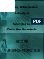 Nursing Informatics: Activity II