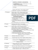 Date-Sheets of PG UG May, 2012