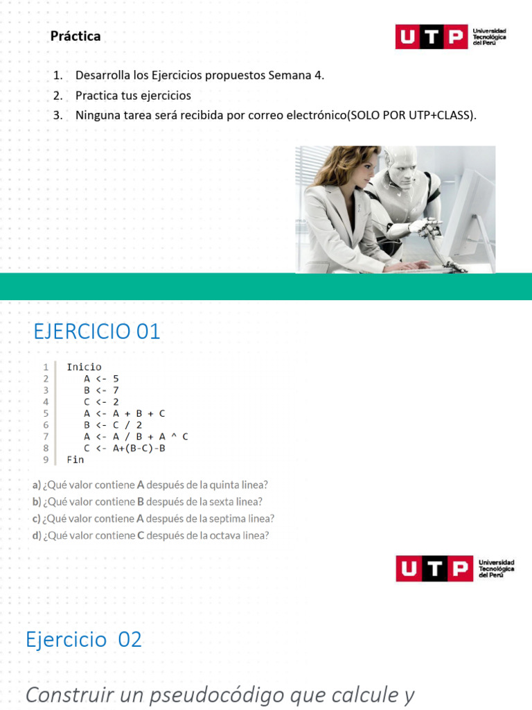 Ejercicios para Resolver en Clase Semana04 | PDF