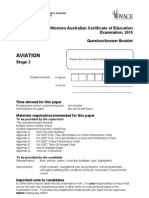 Aviation Stage 3 Examination 2010