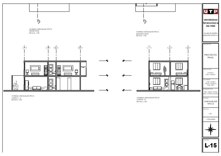 Diseño de Vivienda Unifamiliar Tipo D | PDF