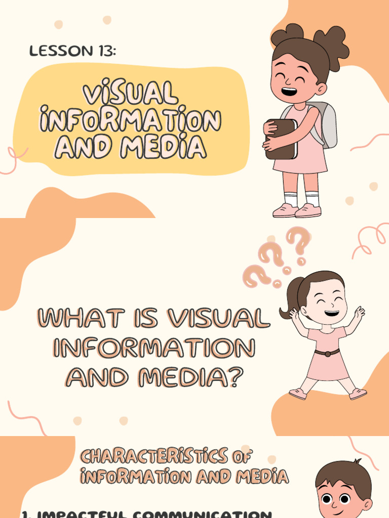 Understanding Visual Information Media | PDF