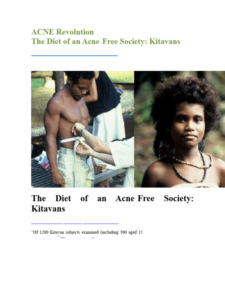 Acne Free Diet Kitavans | PDF | Glycemic Index | Carbohydrates