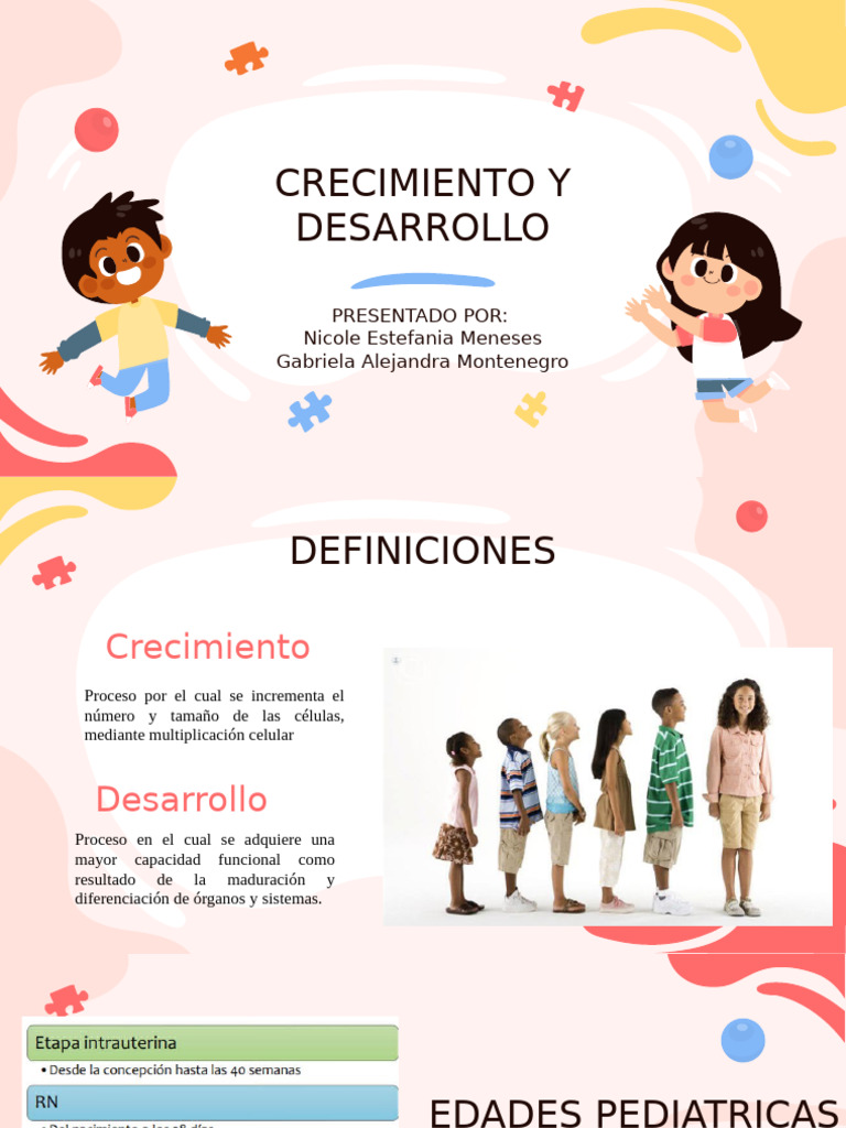 Crecimiento y Desarrollo | PDF | Adolescencia | Medición