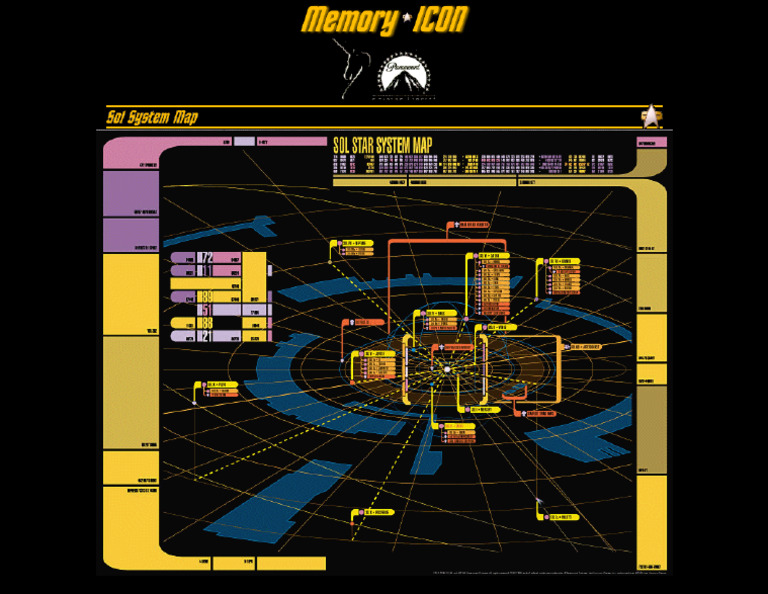 Star Trek Sol System Map | PDF