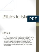 Islamic Ethics