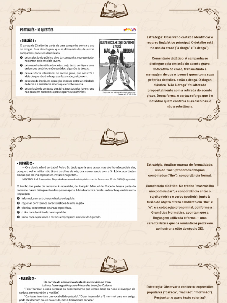 Análise Linguística e Estilística em Textos | PDF | Amor | Linguística