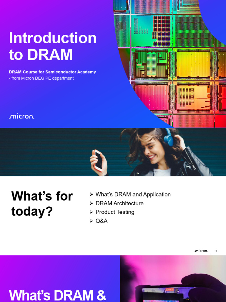 Understanding DRAM: Architecture & Applications | PDF | Dynamic Random ...
