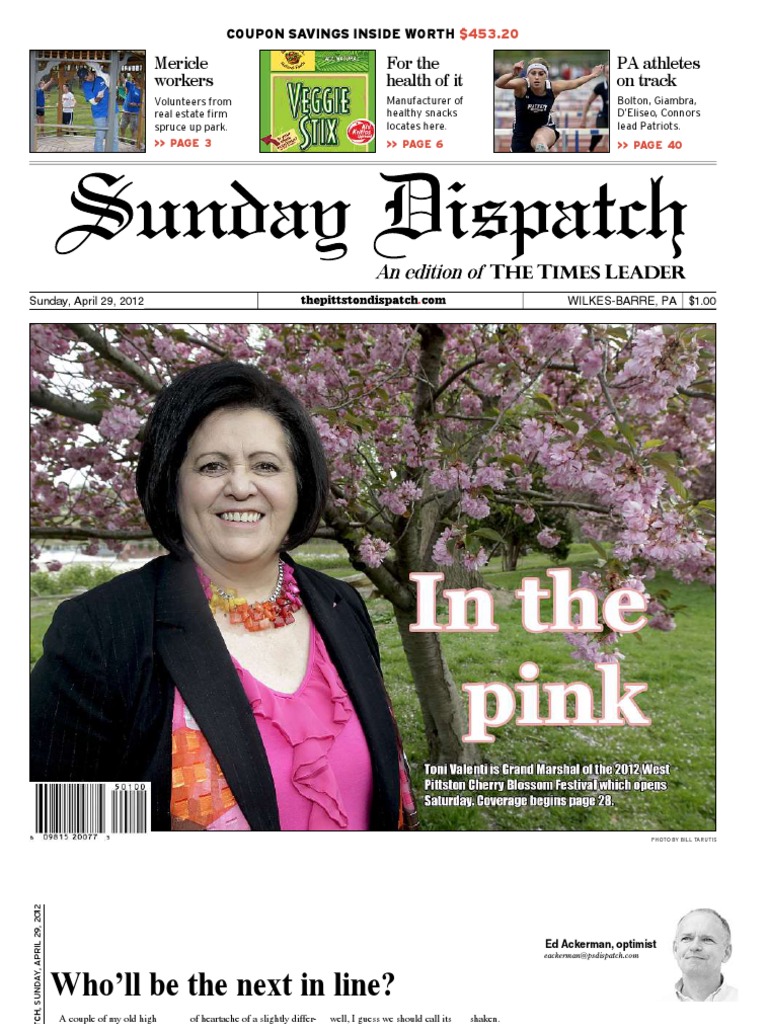 The Pittston Dispatch 04-29-2012 | PDF | Steak | Flooring