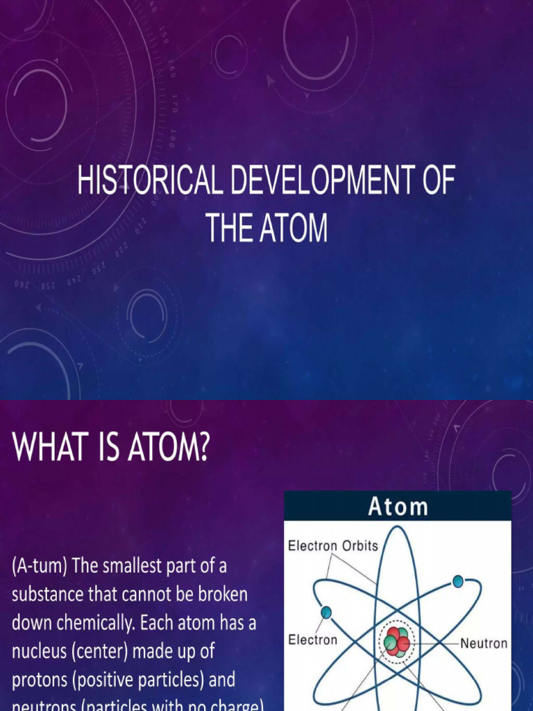 The Development of Atom | PDF