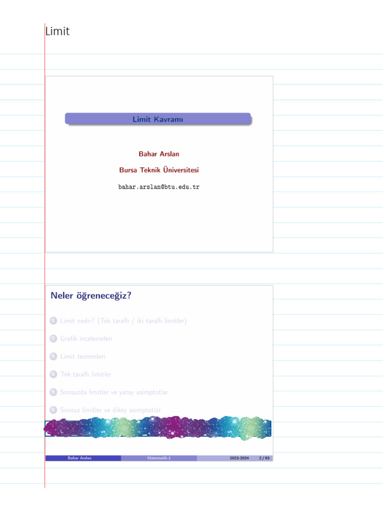 Limit | PDF