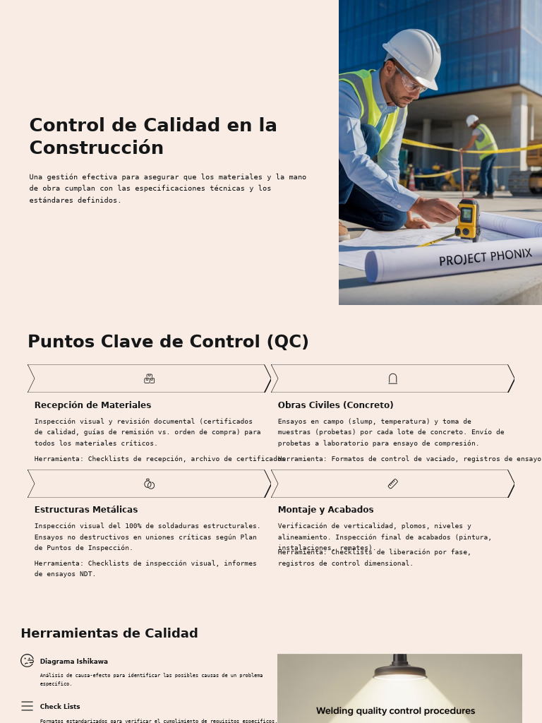 Control de Calidad en Construcción | PDF
