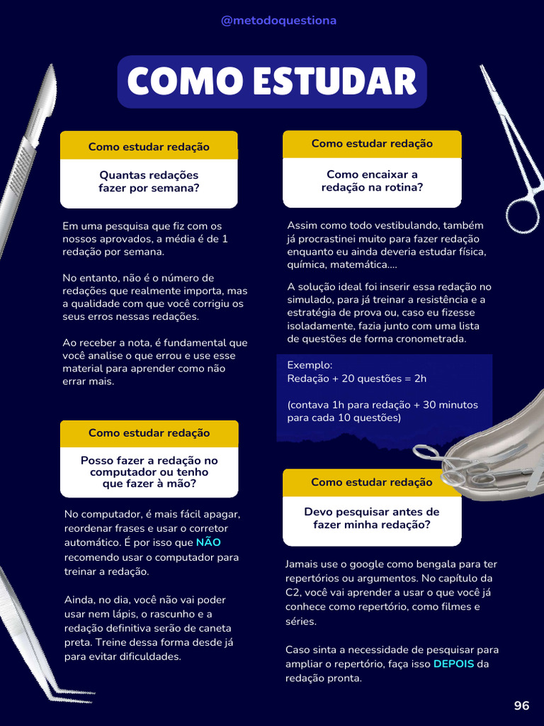 Dicas para Estudar Redação Eficazmente | PDF | Brasil | Sociedade