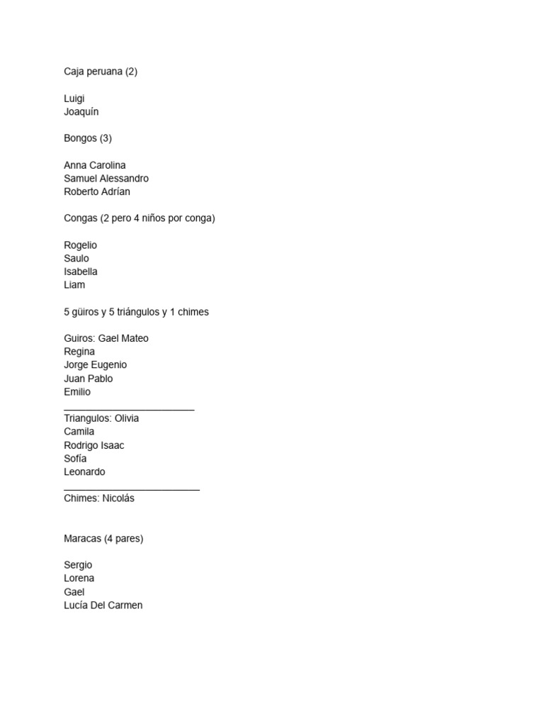 Orden Performance 2C | PDF