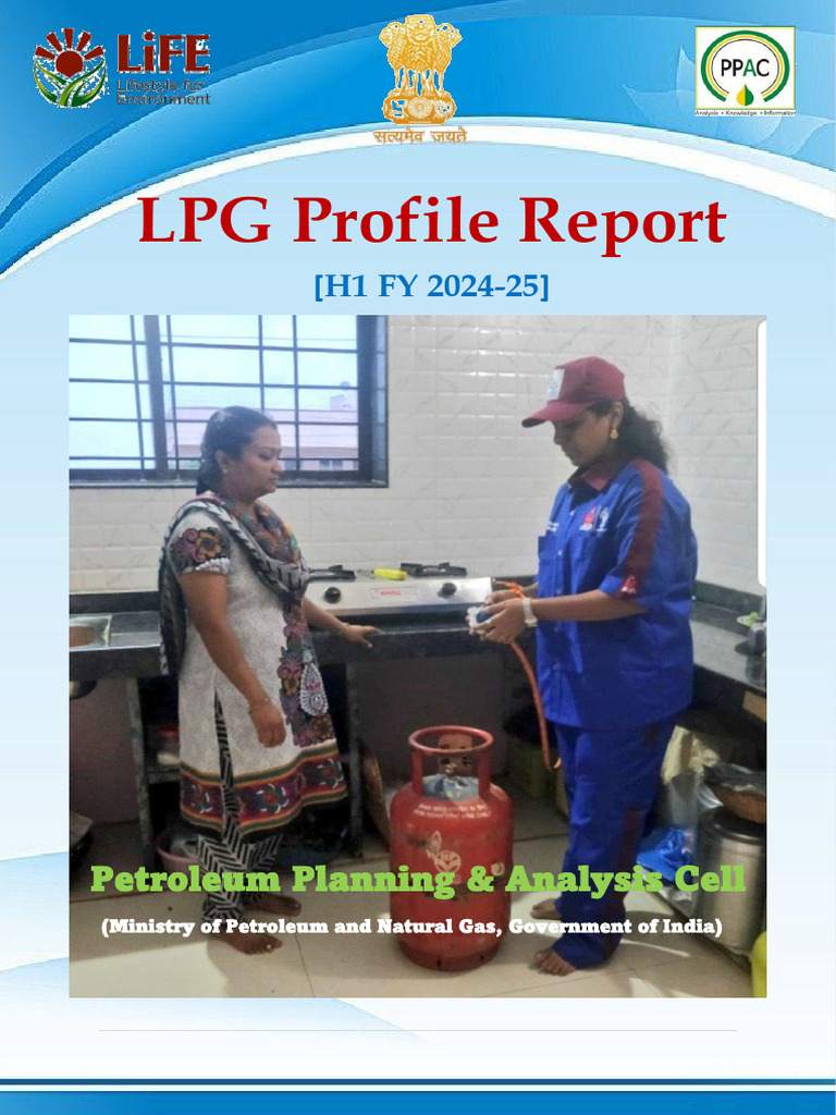LPG Profile Report FY 2024-25 | PDF | Government Of India | Economy Of ...