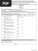 7-Point Container Inspection Checklist | PDF