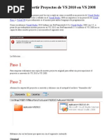 Download Abrir y Convertir Proyectos de vs 2010 en vs 2008 by carnimora SN91716158 doc pdf