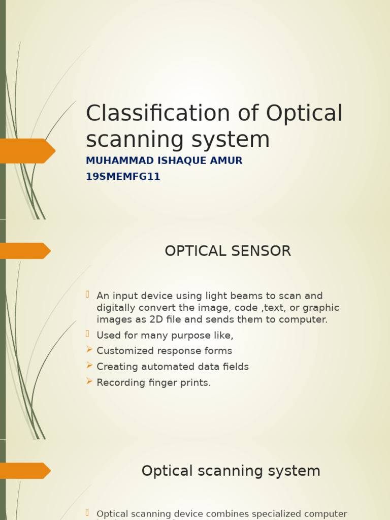 OCR OMR-Optical Scanning System | PDF | Image Scanner | Optical ...