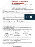 9th Maths Test Jan 2012 by Jsunil Term-II