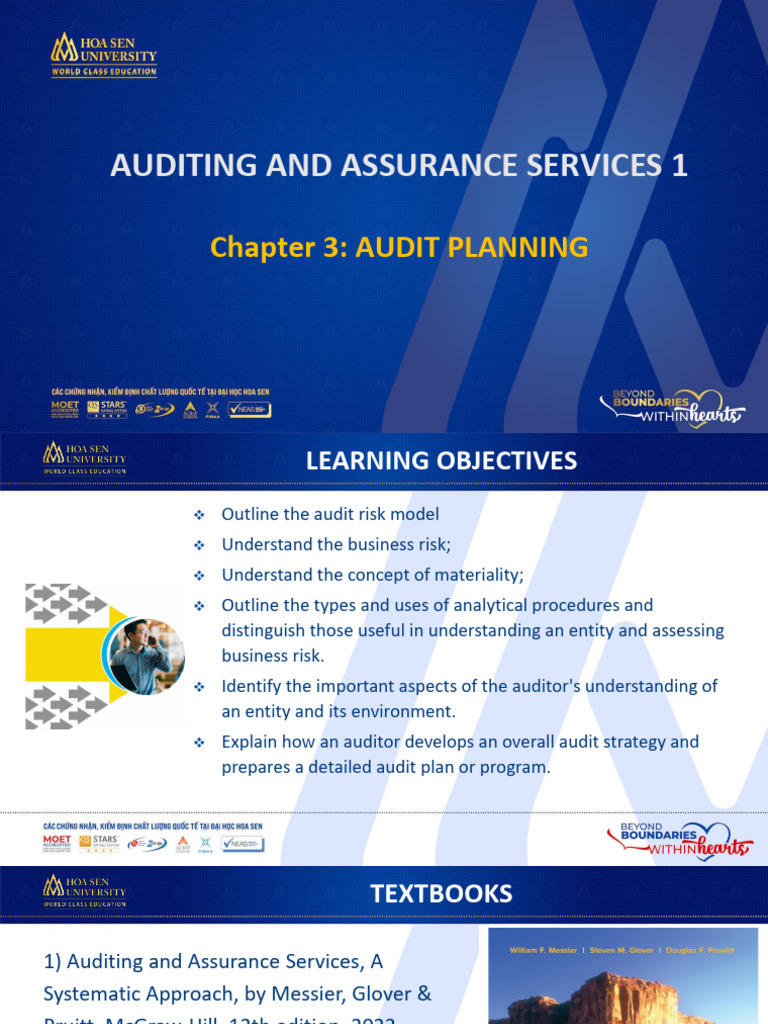 Audit Planning and Risk Assessment | PDF | Audit | Business