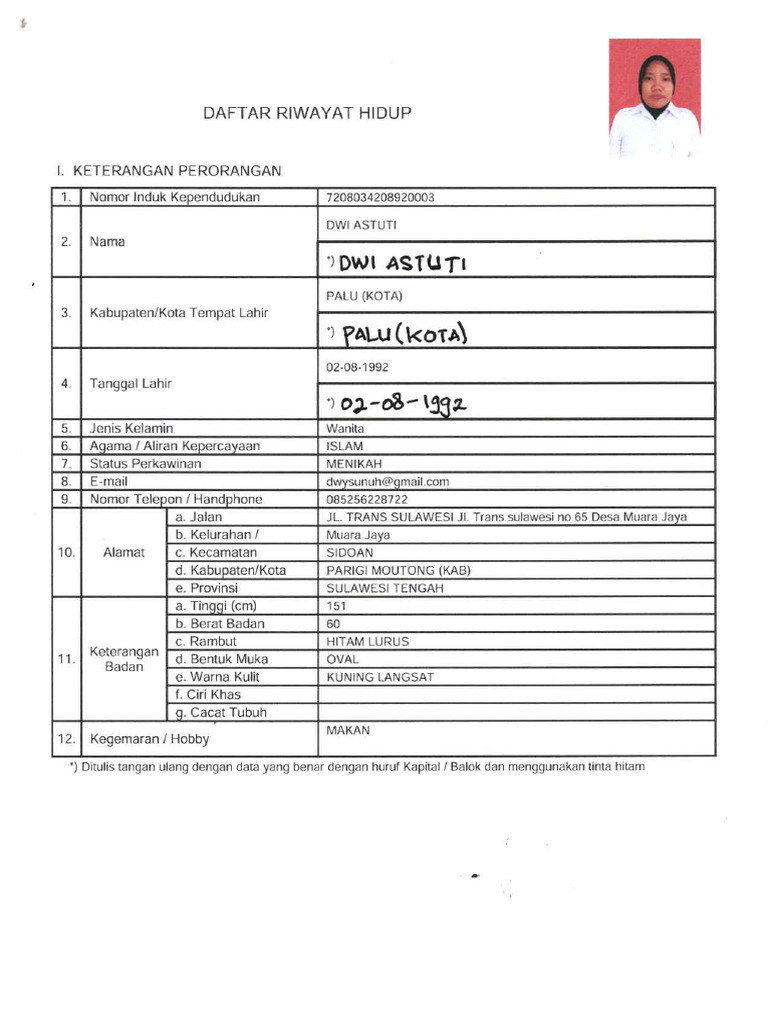 DRH Dwi | PDF