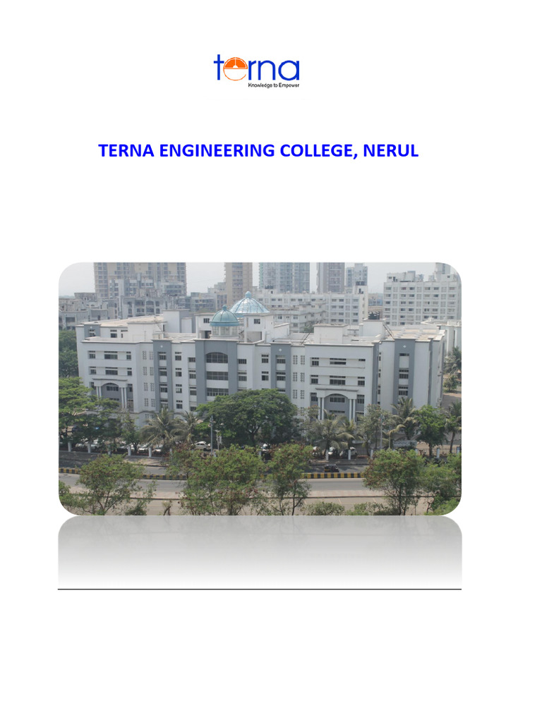Terna Engineering College Admission 2025-26 | PDF
