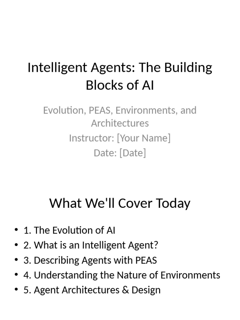 Intelligent Agents AI Foundations | PDF | Artificial Intelligence ...