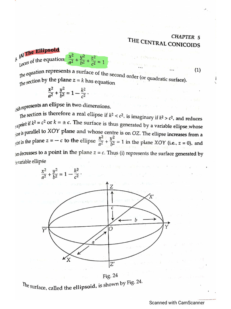 Conicoids | PDF