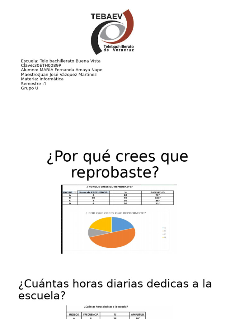 Informe de Reprobación Escolar de Alumno | PDF
