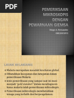 Prosedur Pewarnaan Giemsa