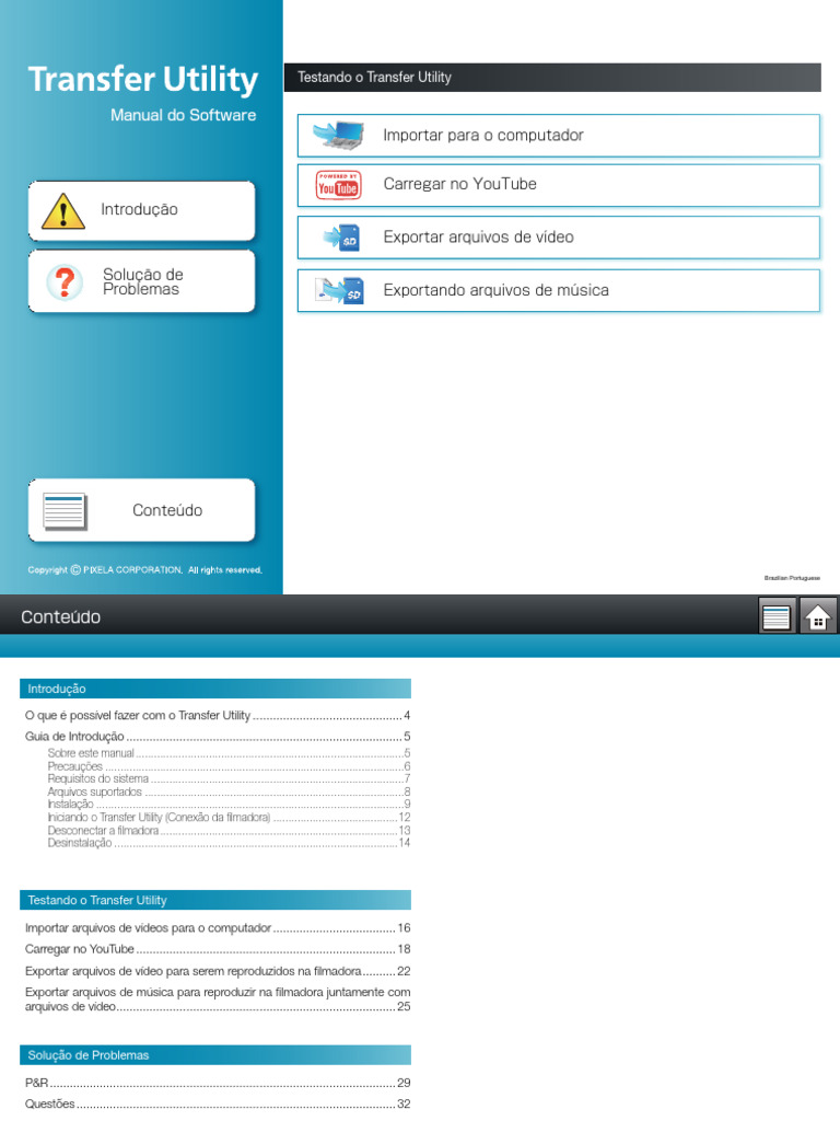 Guia do Transfer Utility: Importação e Exportação | PDF | Microsoft ...