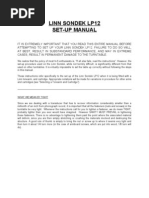 Download Lp12 Setup Manual by Alissara Suwannarong SN91721586 doc pdf