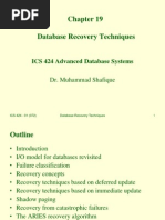 06 Chapter 19 Database Recovery Techniques