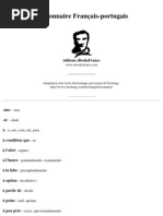 DICIONARIO - Francês - Português - Corporativo