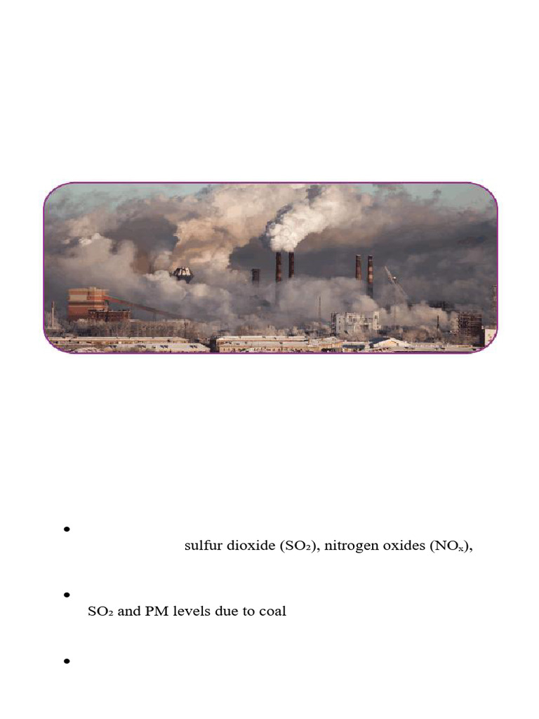 Air Pollution Sources and Control Methods | PDF | Air Pollution ...