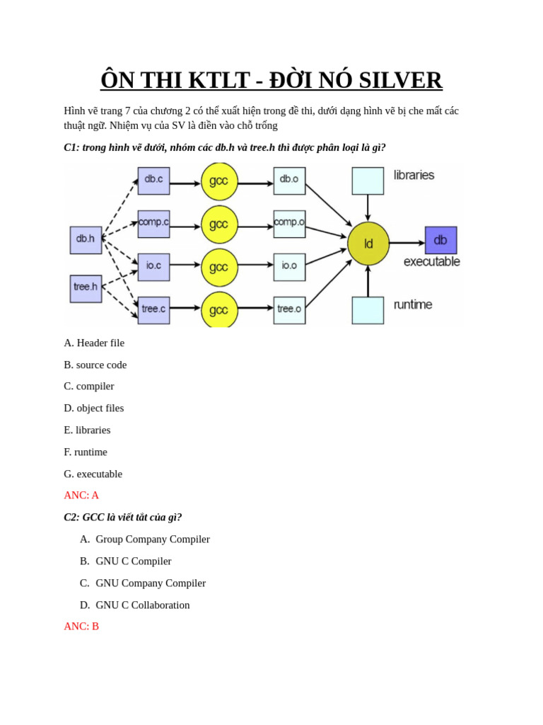 Ôn Thi KTLT Silver | PDF