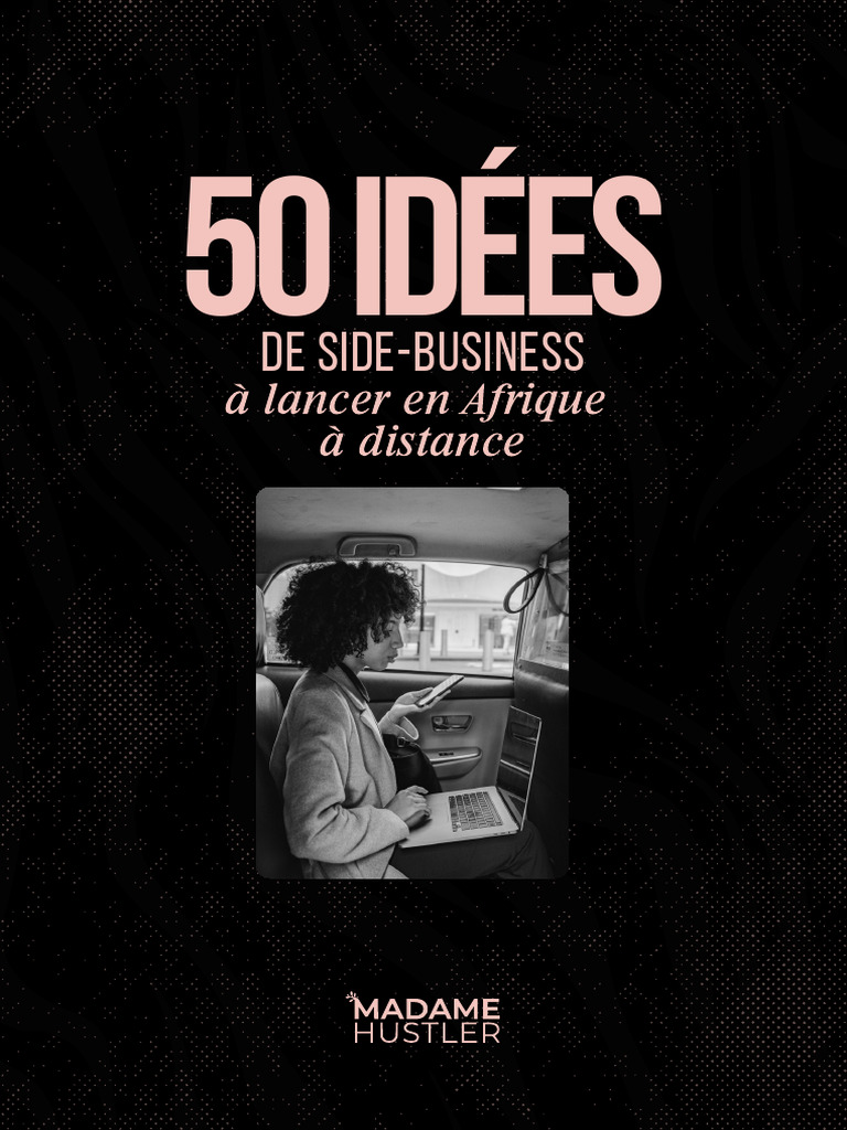 50 Idées de Side-Business en Afrique | PDF | Afrique | Airbnb