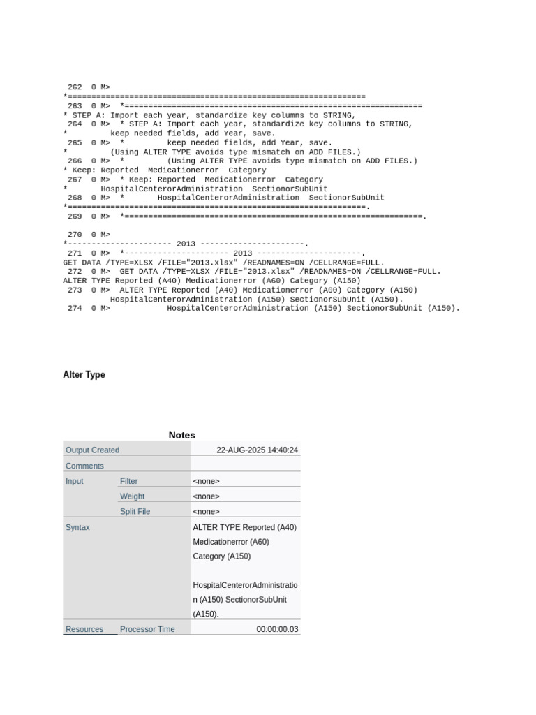 Data Import and Standardization Guide | PDF | Spss | Regression Analysis