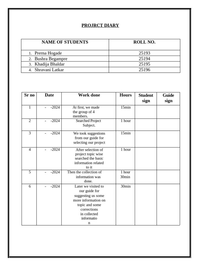 Project Diary: Student Activities Log | PDF | Chess Theory | Chess Openings