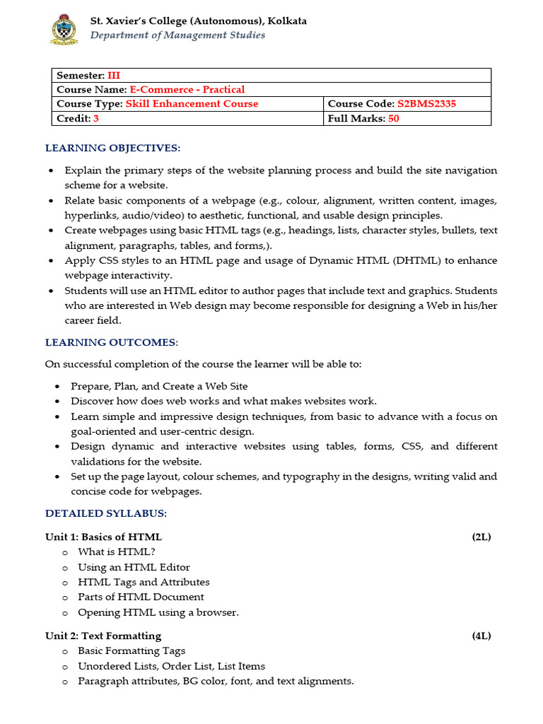 Web Design: HTML & CSS Fundamentals | PDF | Html Element | Html