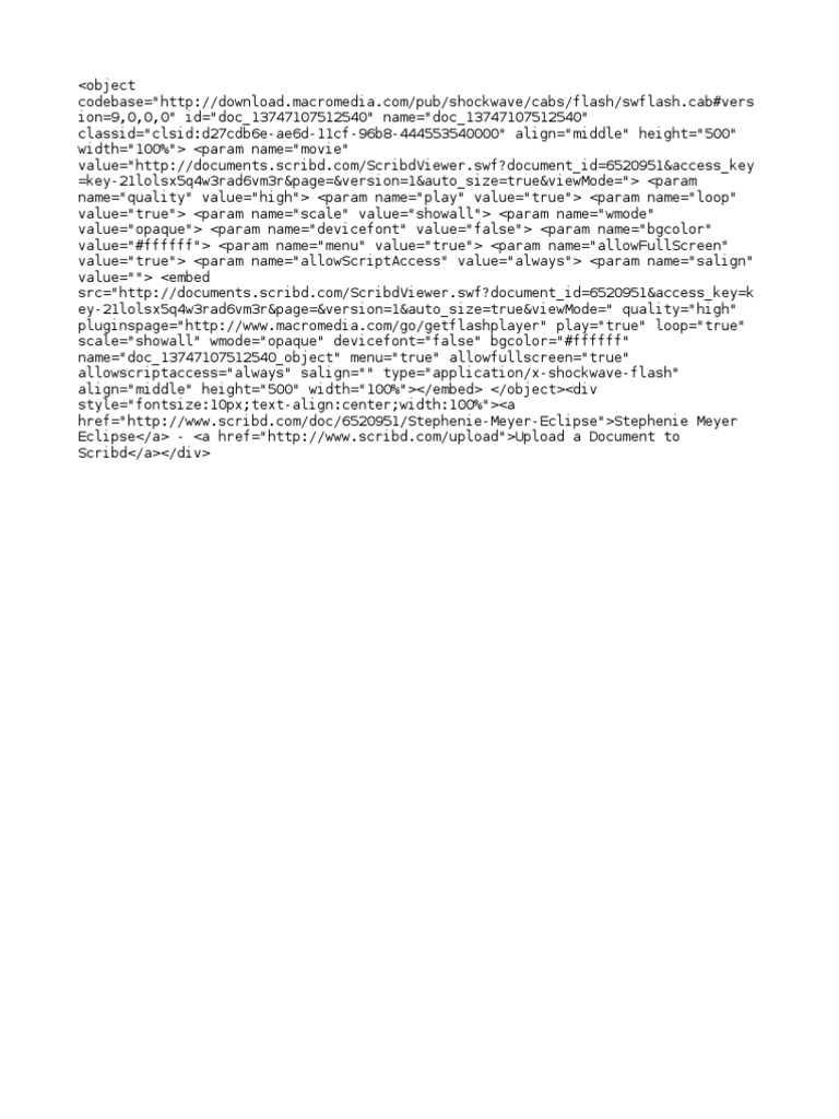 Eclipse | PDF