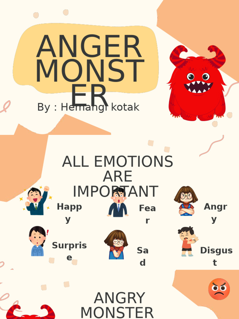 Anger Monster | PDF