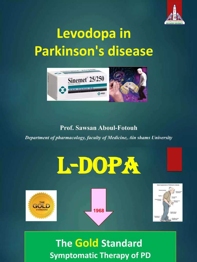 Levodopa In Parkinson S Disease Pdf