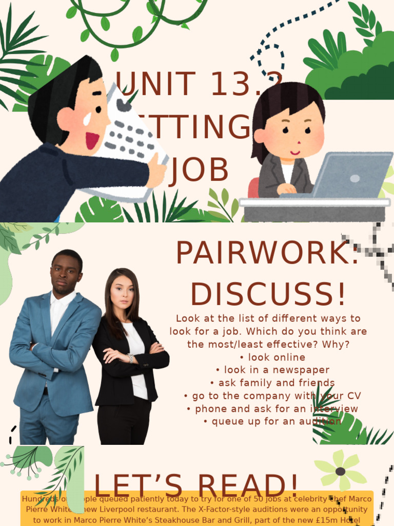 Job Search Strategies and Tips | PDF