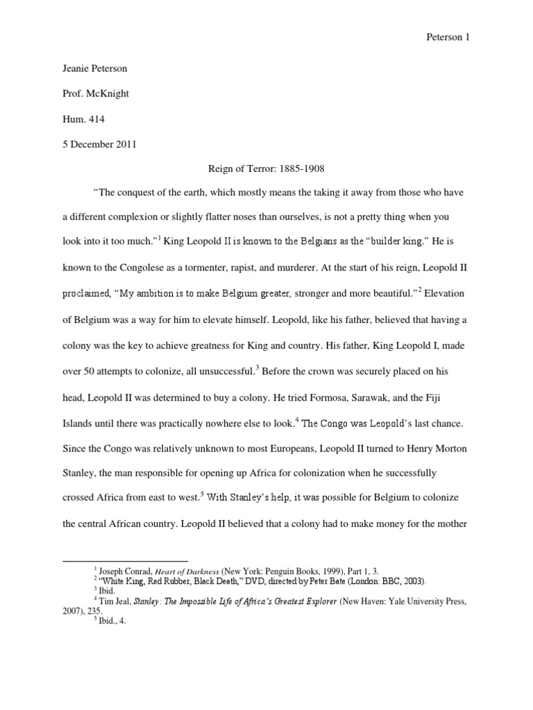 Congo essay pdf picture