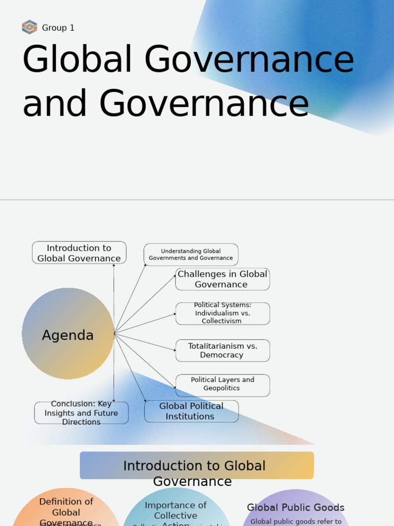 Challenges in Global Governance Explained | PDF | Governance | Global ...