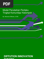 Model Perubahan Perilaku Tingkat Komunitas - Kelompok